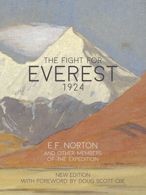 cover image of The Fight for Everest 1924